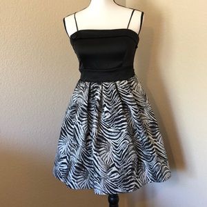 City Triangles Strapless Dress